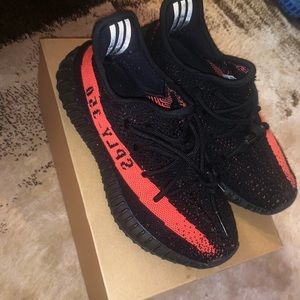 Yeezy Boost 350 V2 Infrared Red Stripe